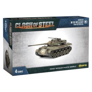 Clash of Steel: Tabletop Tank Battles - American M18 Hellcat Tank Destroyers